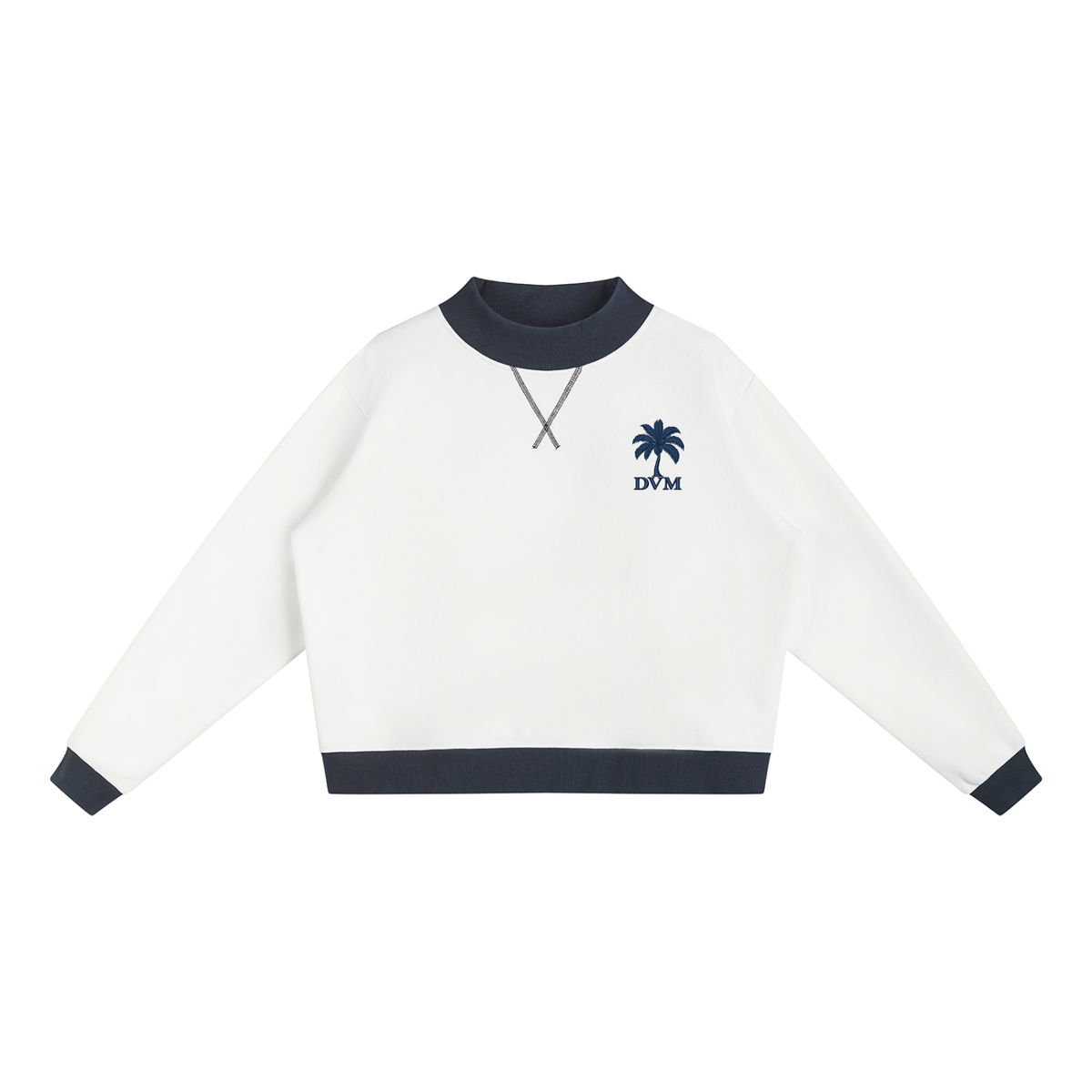 Women's DVM Palm Mock-Neck Sweatshirt