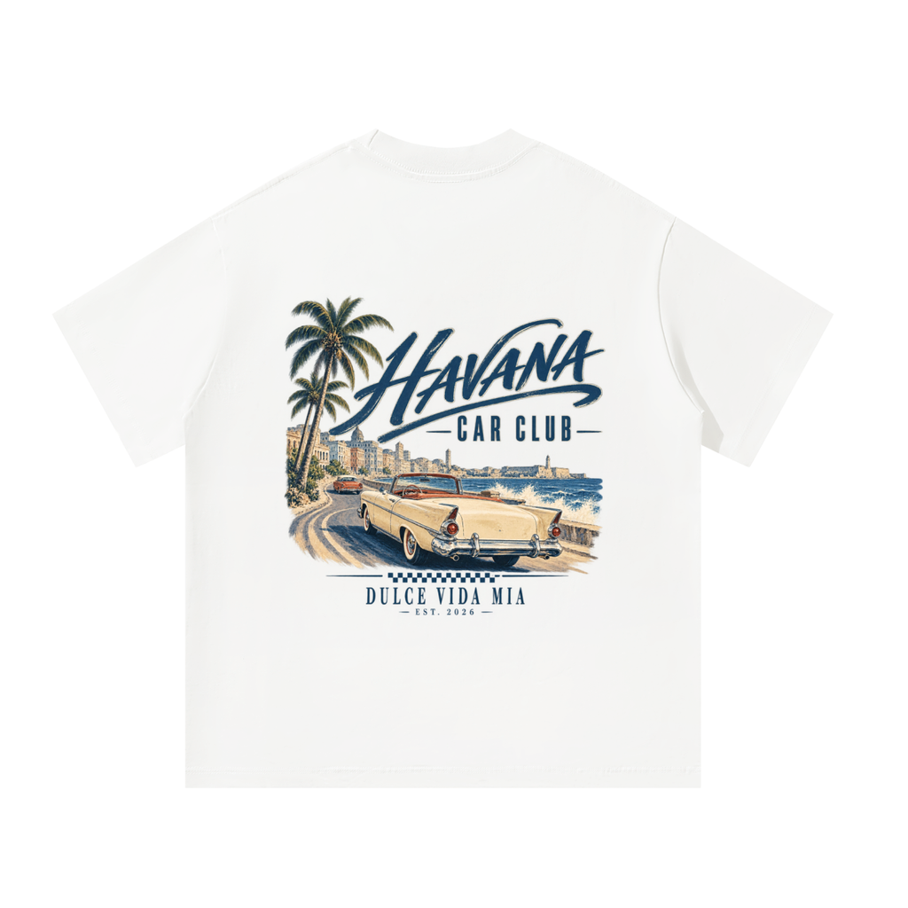 Havana Coastal Drive Back Print Tee