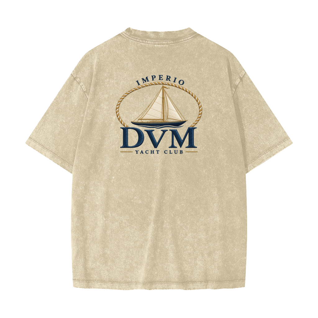 Yacht Club Snow-Washed Cotton T-Shirt