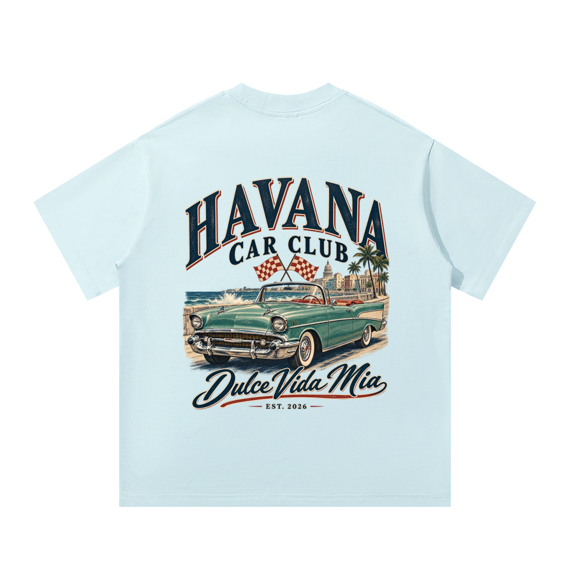 Havana Classic Car Back Print Tee