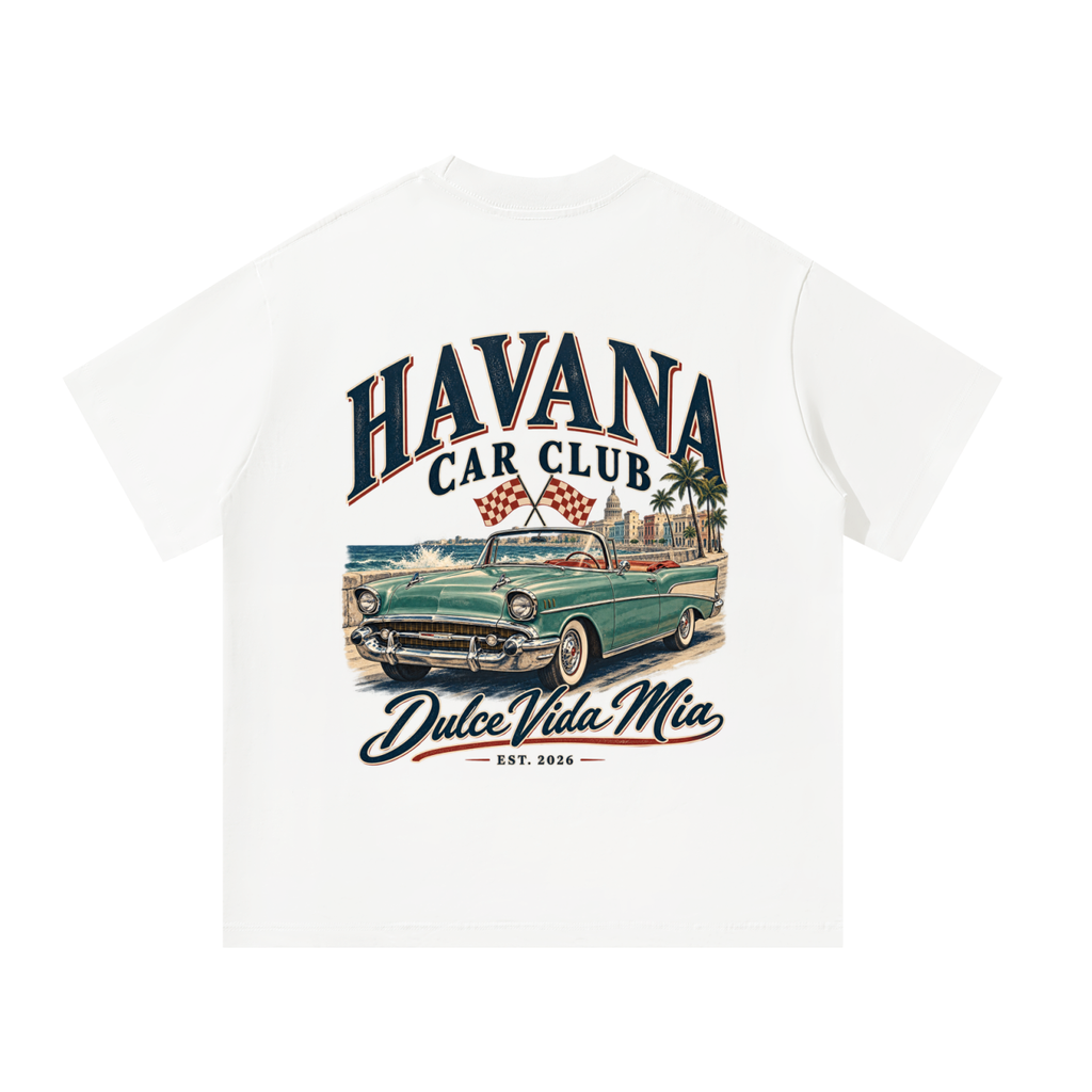 Havana Classic Car Back Print Tee