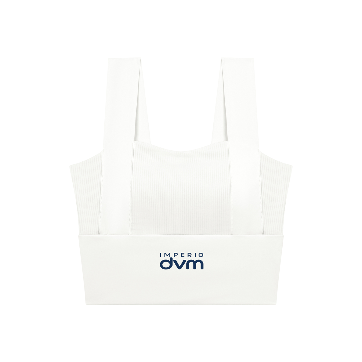 Imperio DVM Ribbed Crop Tank