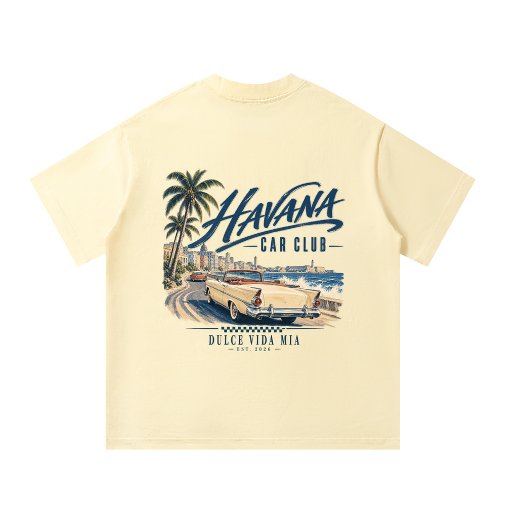 Havana Coastal Drive Back Print Tee